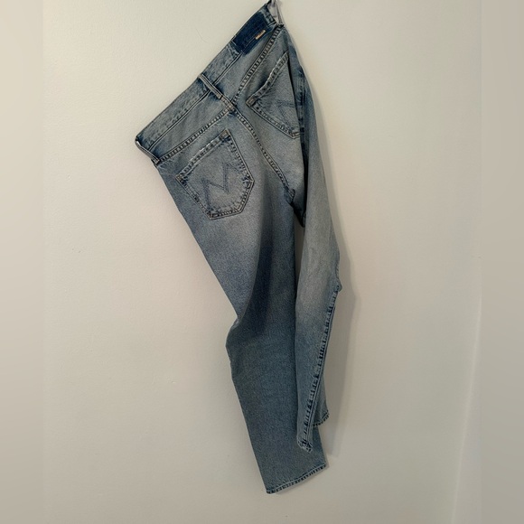 MOTHER Denim Blue Ankle Crop Jeans - Picture 11 of 12